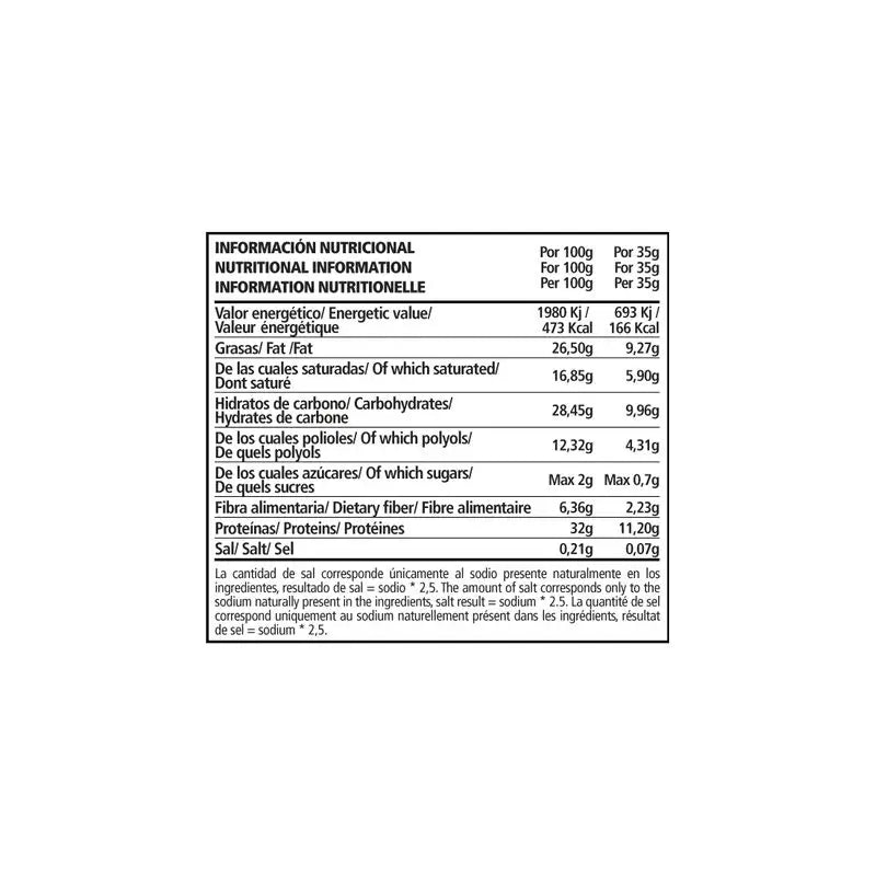 Pwd Protein Meal Chocolat Noir & Naanja Barrita 35 G 12 Unités