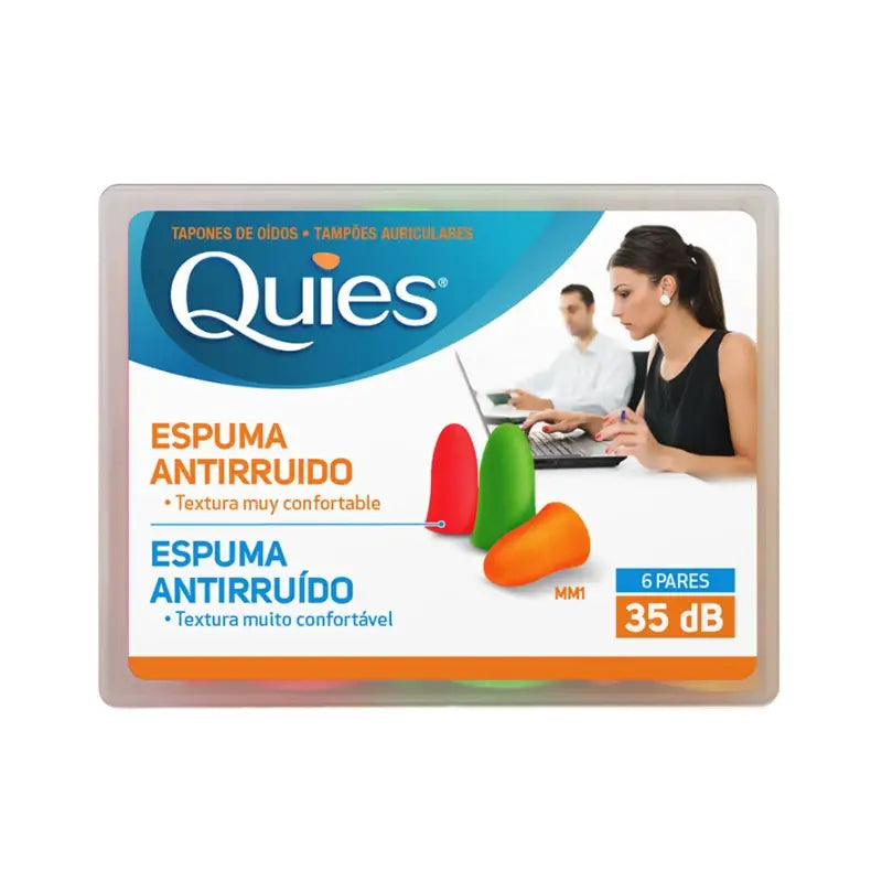 Mousse de réduction du bruit Quies Format économique