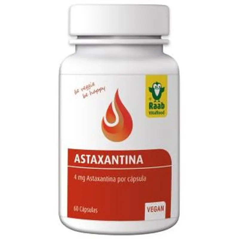 Raab Vitalfood Astaxanthin Seaweed 60Caps Sg Vegan