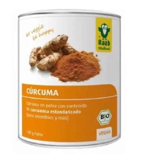 Raab Vitalfood Curcuma With Pepper Powder 100Gr. Bio Sg Vegan