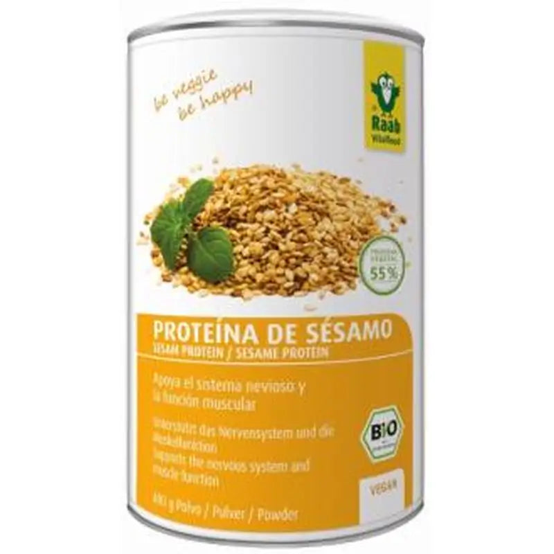 Raab Vitalfood Sesame Protein 500Gr. Bio Sg Vegan