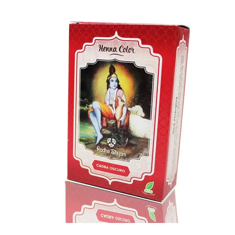 Radhe Henna Dark Mahogany Radhe Powder , 100 gr