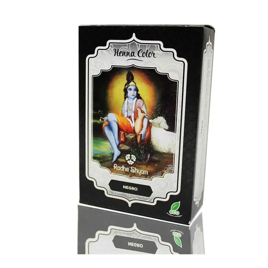 Radhe Henna Black Powder Radhe Shyam , 100 gr