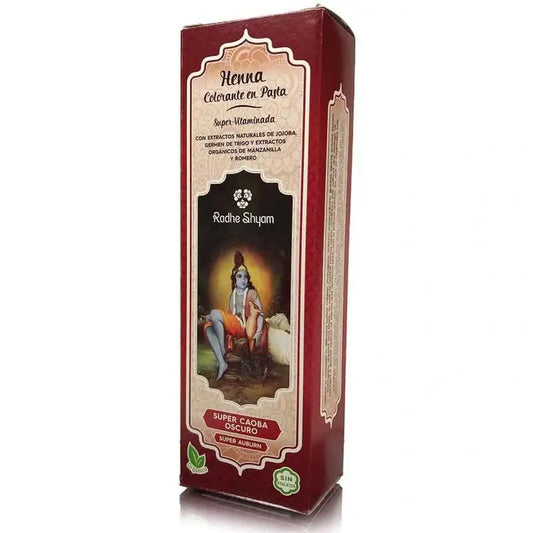 Radhe Shyam Henné Super Dark Mahogany Paste, 200 ml