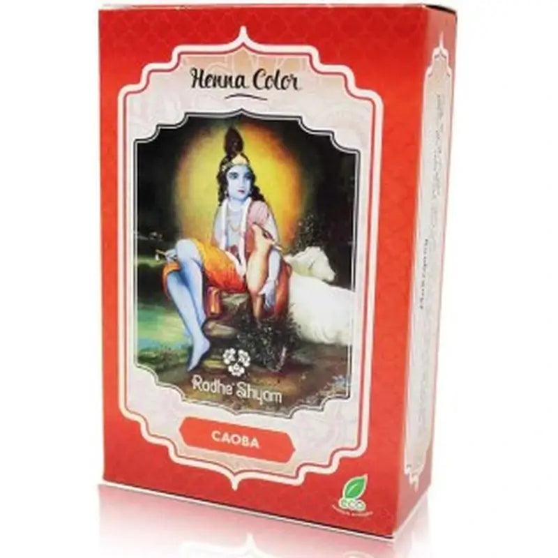 Radhe Shyam Henné Acajou en poudre , 100 gr