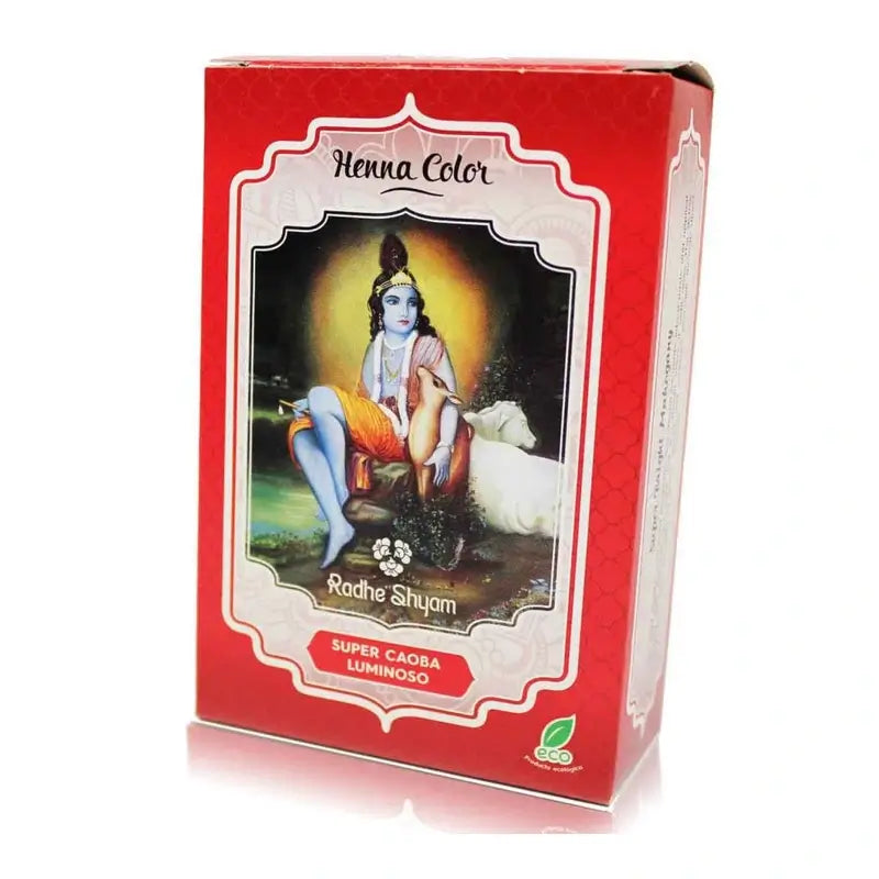 Radhe Shyam Henné Super Bright Mahogany Powder, 100 g