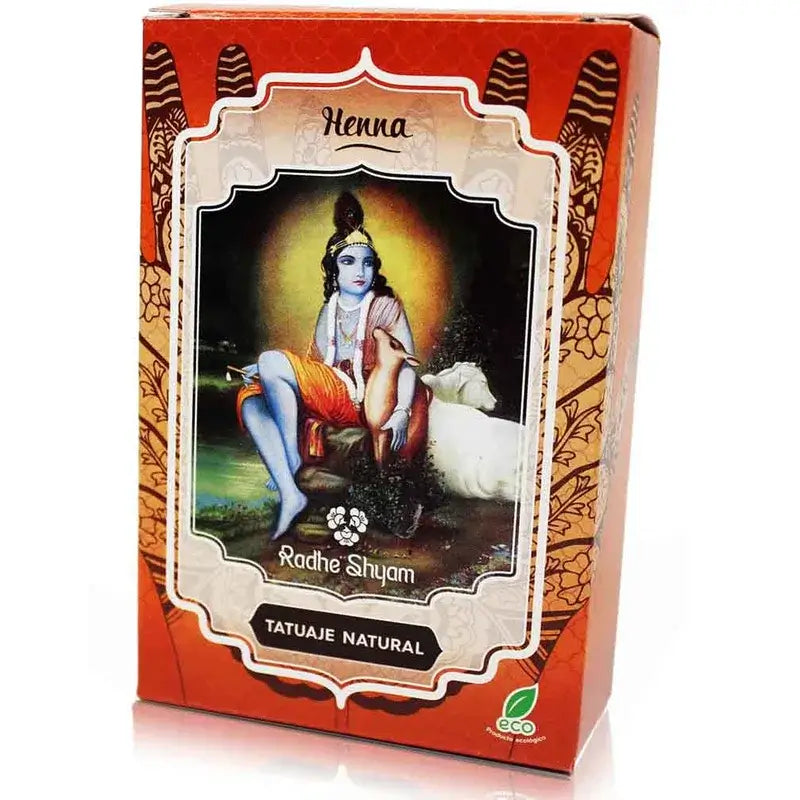 Radhe Shyam Poudre de tatouage au henné , 100 gr