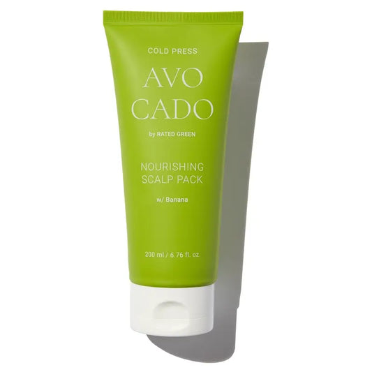 Rated Green Cold Press Avocado Avocado Nourishing Scalp Pack, 200 ml