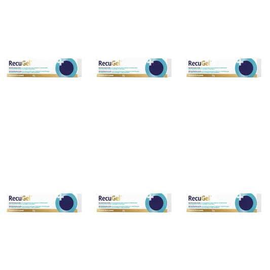 Recugel Gel ophtalmique, paquet de 6 x 10 g