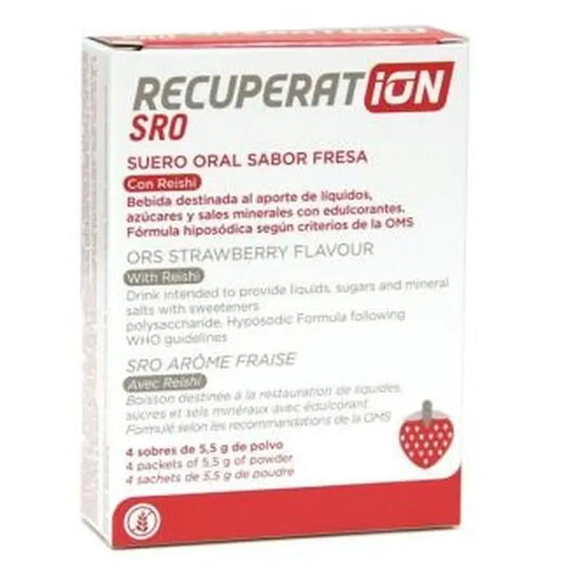Recuperat-Ion Recuperat-Ion Oral Serum Strawberry Flavour 4Sbrs.