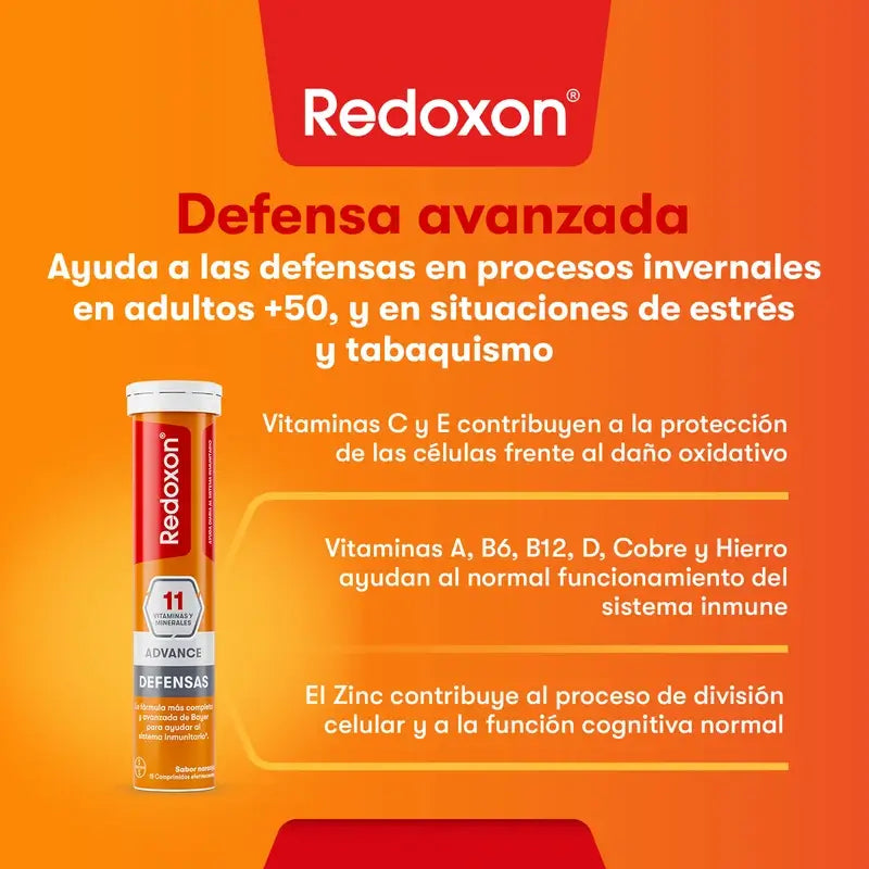 Redoxon Advance, 15 comprimés effervescents