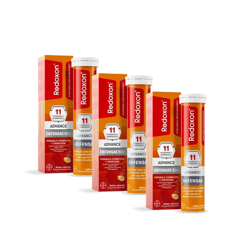 Redoxon Advance, lot de 3 x 15 comprimés effervescents