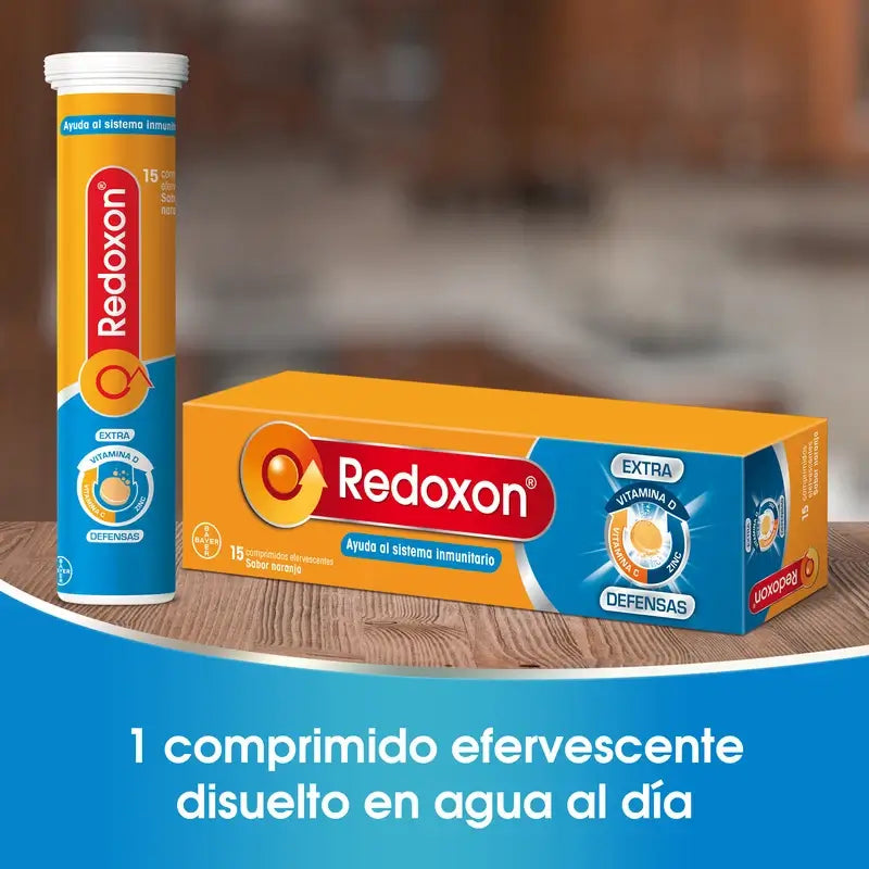 Redoxon Extra Défenses 15 Comprimés Effervescents