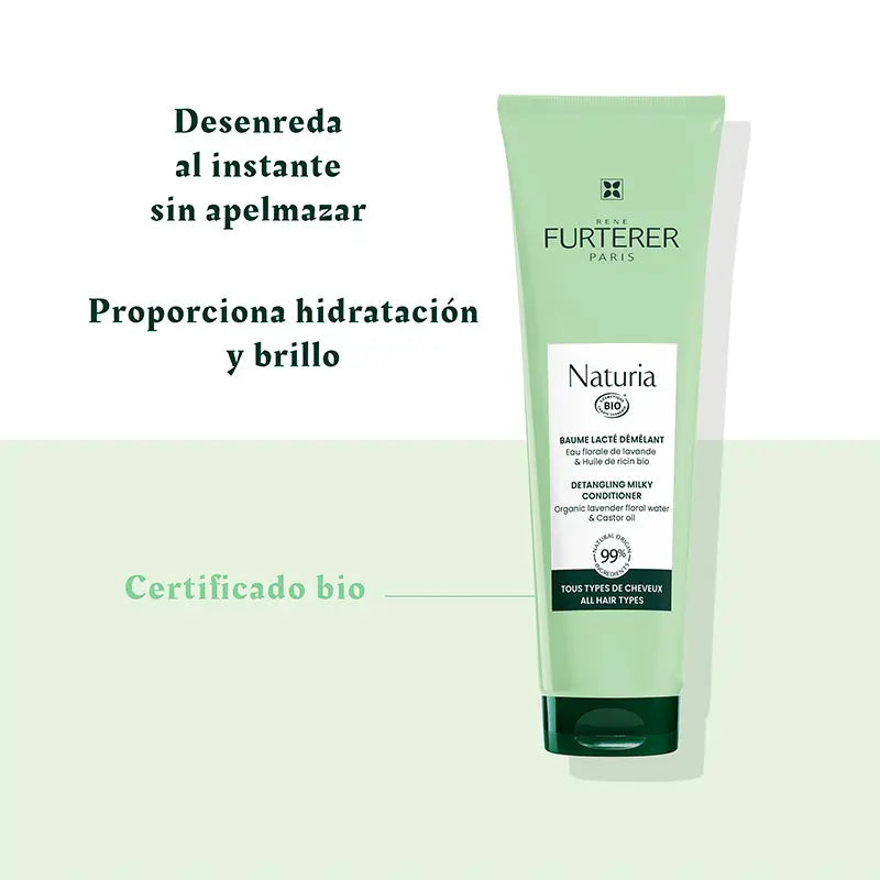 René Furterer Baume démêlant lacté bio, 150 ml