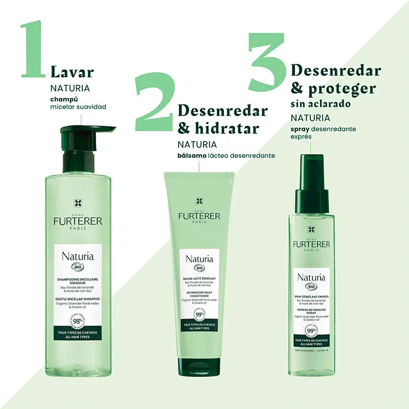 Rene Furterer Naturia Shampooing équilibrant extra doux, 400 ml