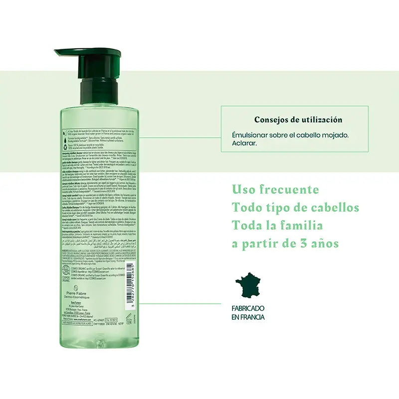 Rene Furterer Naturia Shampooing équilibrant extra doux, 400 ml