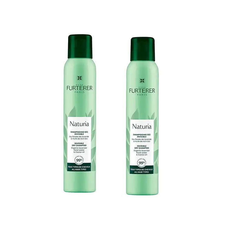 Rene Furterer Naturia Dry Shampoo Spray, 2X150 Ml