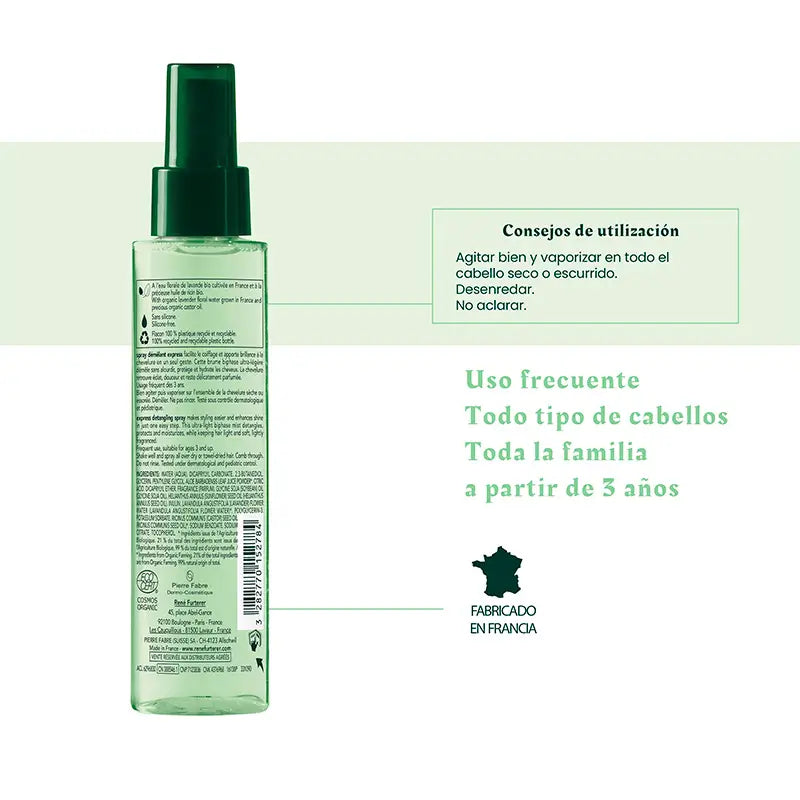 Rene Furterer Naturia Spray démêlant extra doux, 200 ml