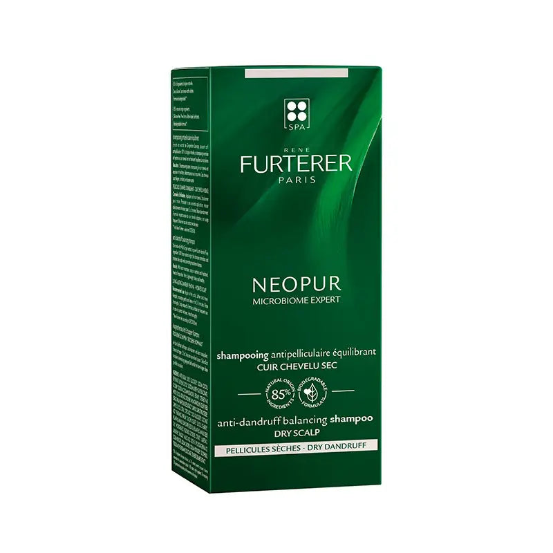 René Furterer Neopur Microbiome Expert Shampooing antipelliculaire pour cuir chevelu sec et squameux, 150 ml
