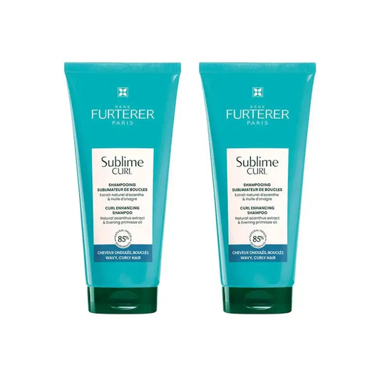 Rene Furterer Sublime Curl Shampooing activateur de boucles, 2X200 Ml