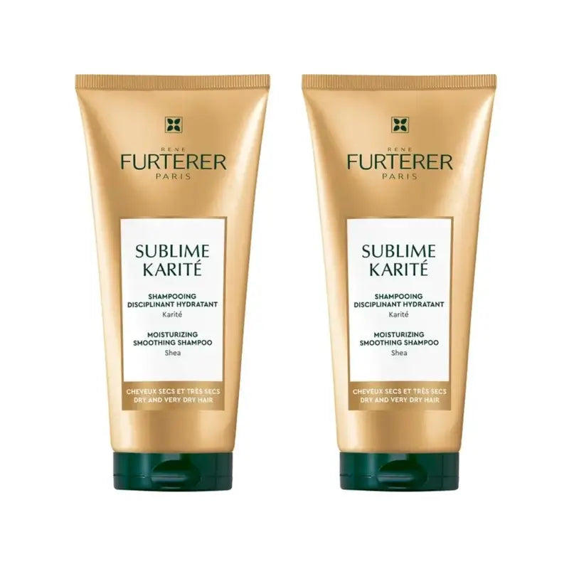 Rene Furterer Sublime Shea Butter Moisturising Disc Shampoo, 2X200 Ml