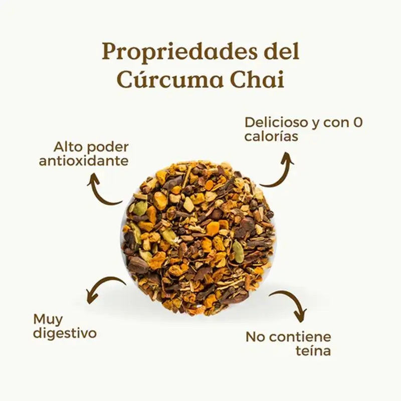 Rethink Organic Chai au curcuma, 100 g