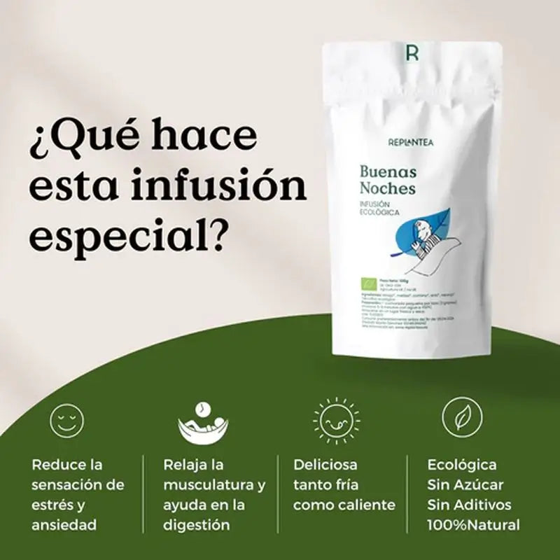 Replantea Infusion Bonne Nuit Bio, 100 g