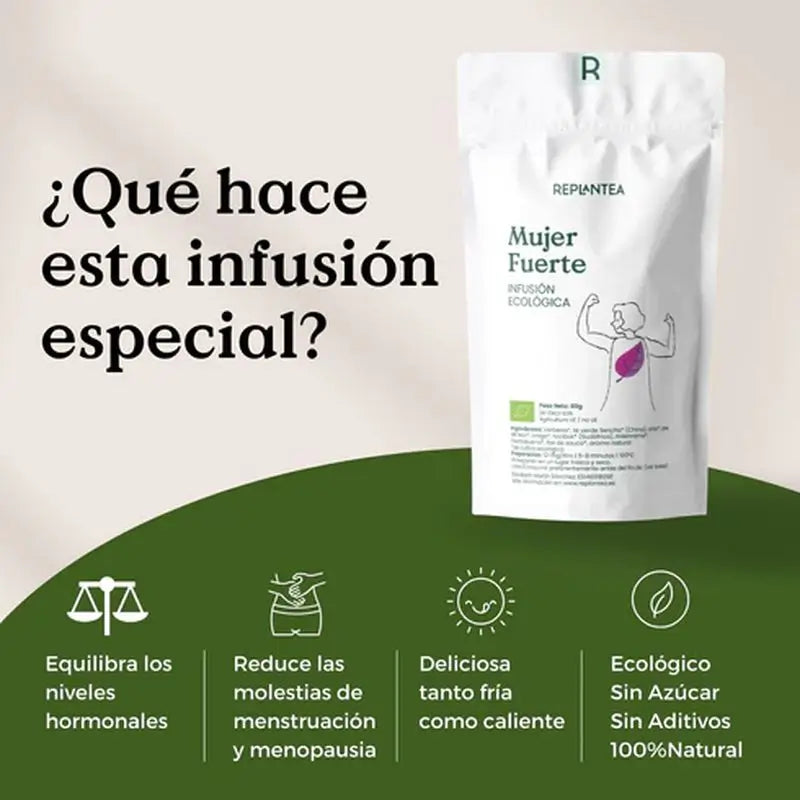Replantea Infusion Femme Forte Bio, 80 g