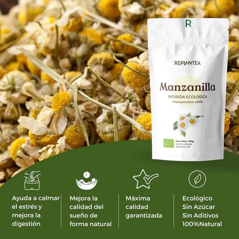 Replantea Camomille Bio, 100 gr