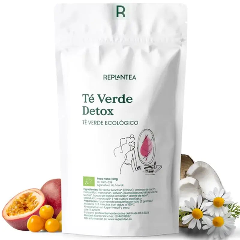 Replantea Detox Tea Pack avec filtre, 3 unités