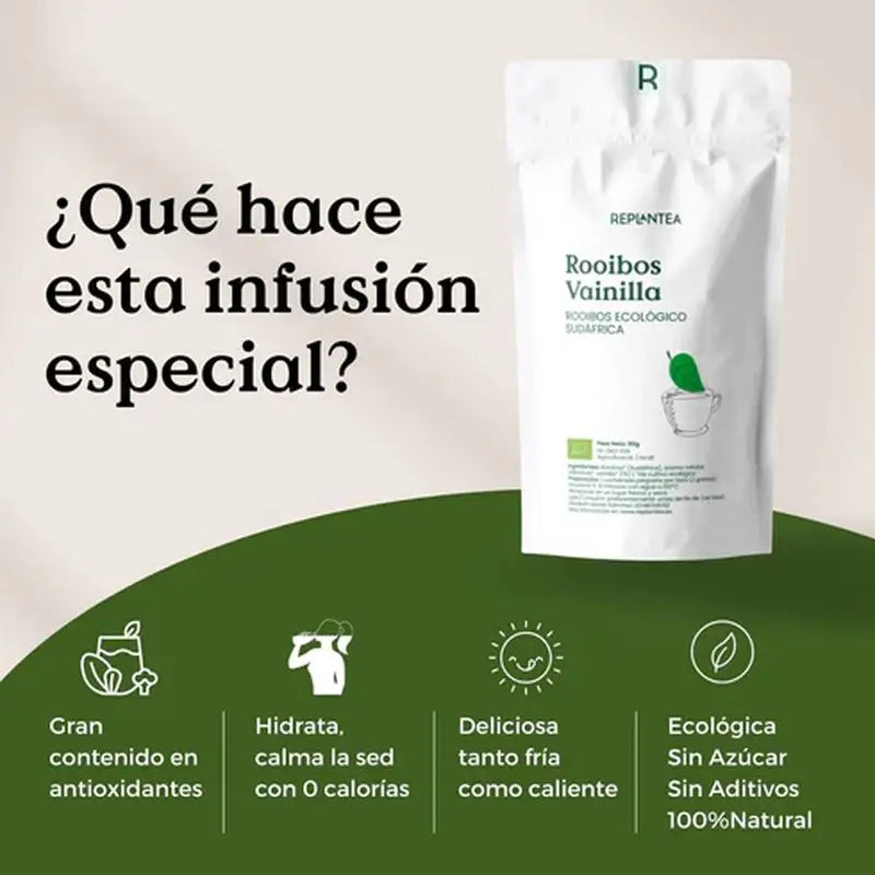 Replantea Rooibos à la vanille et au souci, 90 g