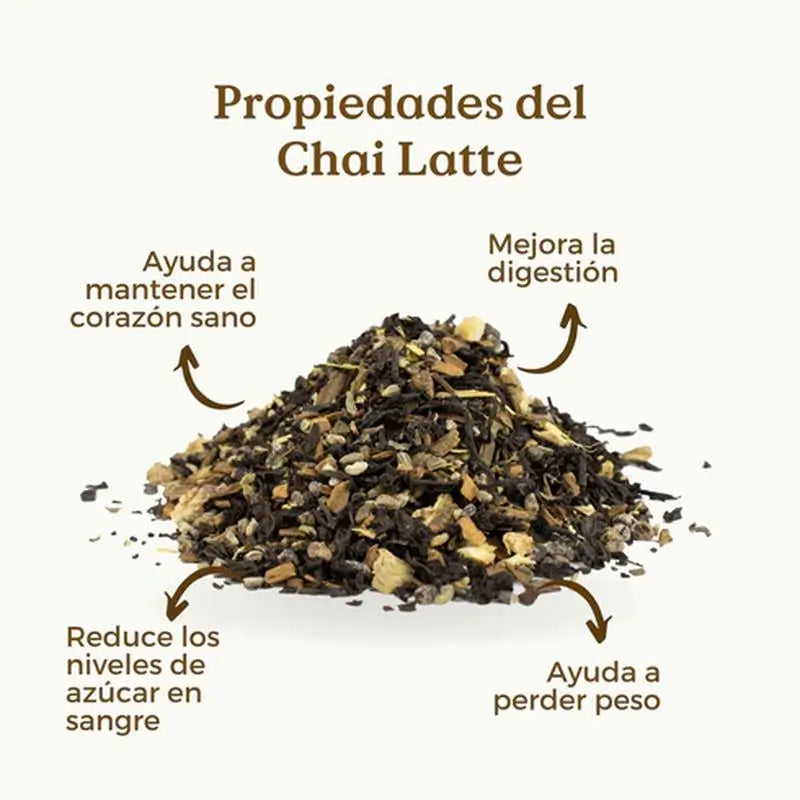 Replantea Thé noir Chai Latte Bio, 100 g