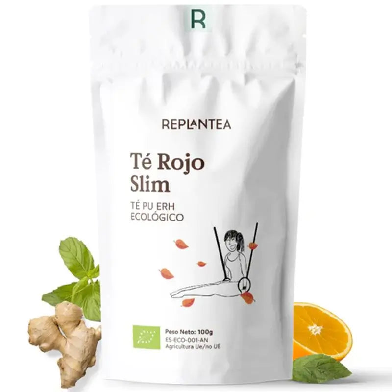Replantea Red Pu Erh Tea Organic Fat Burner, 100 g