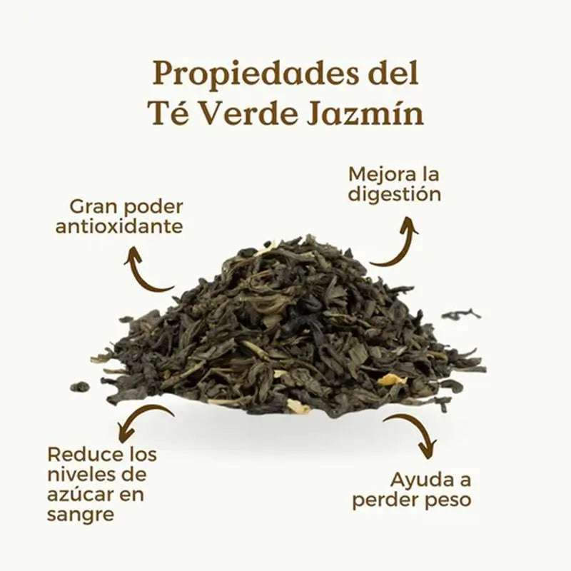 Replantea Thé vert au jasmin biologique, 100 g