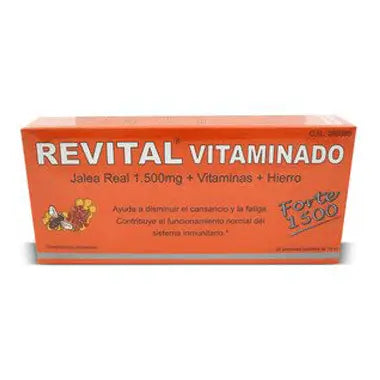 Revital Vitaminado Forte 1500 20 Ampoules