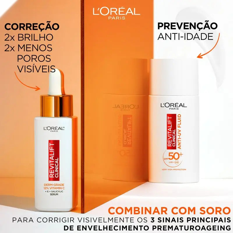 L'Oréal Paris Revitalift Clinical Anti-Uv Fluide Hydratant Quotidien à la Vitamine C