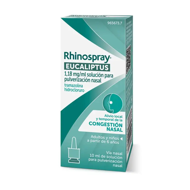 Rhinospray Eucalyptus 1,18 mg/ml Nébuliseur nasal 10 ml