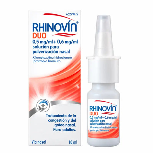 Rhinovin Duo Nébuliseur Nasal 10 ml