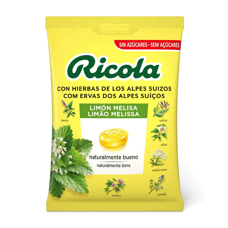Ricola Sugar Free Candies Lemon 70 G Bag