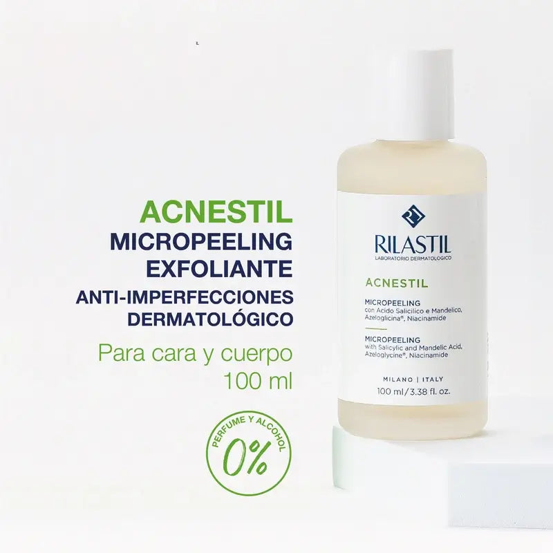 Rilastil Acnestil Micropeeling Exfoliant & Séboregulant , 100 ml