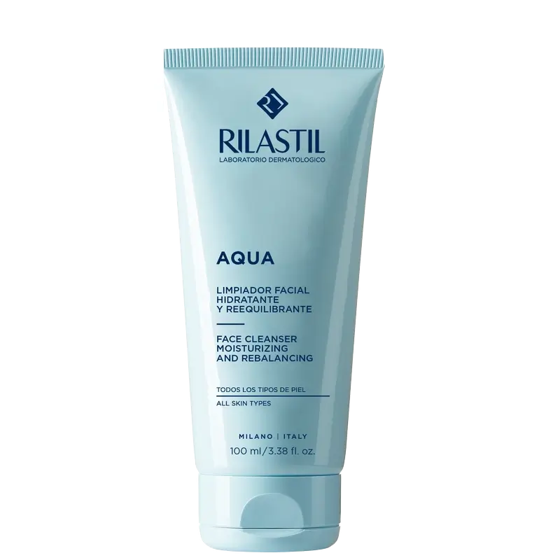 Rilastil Aqua Gel Nettoyant Hydratant, 100 ml