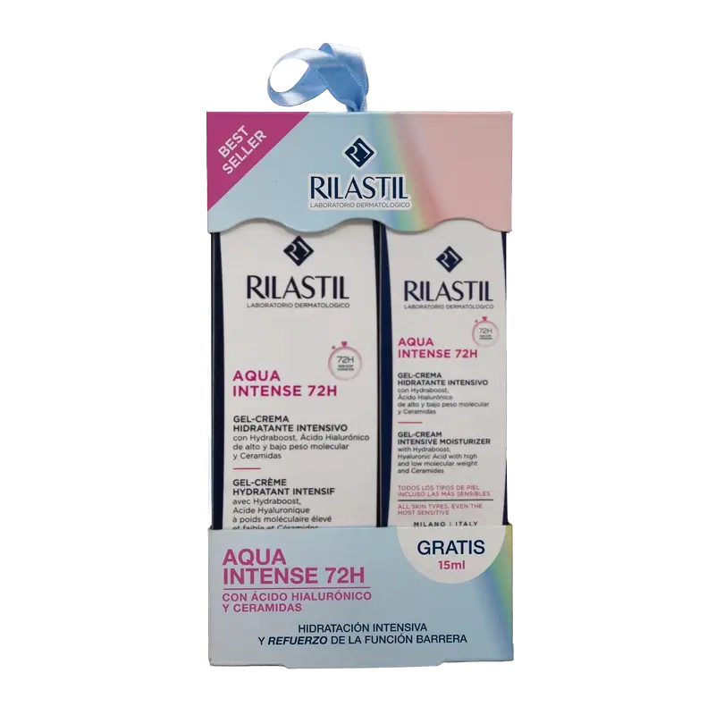 Rilastil Aqua Intense 72H , 40 ml + 15 ml