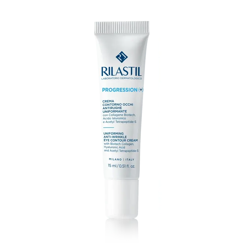 Rilastil Progression (+) Crème Contour des Yeux, 15 ml