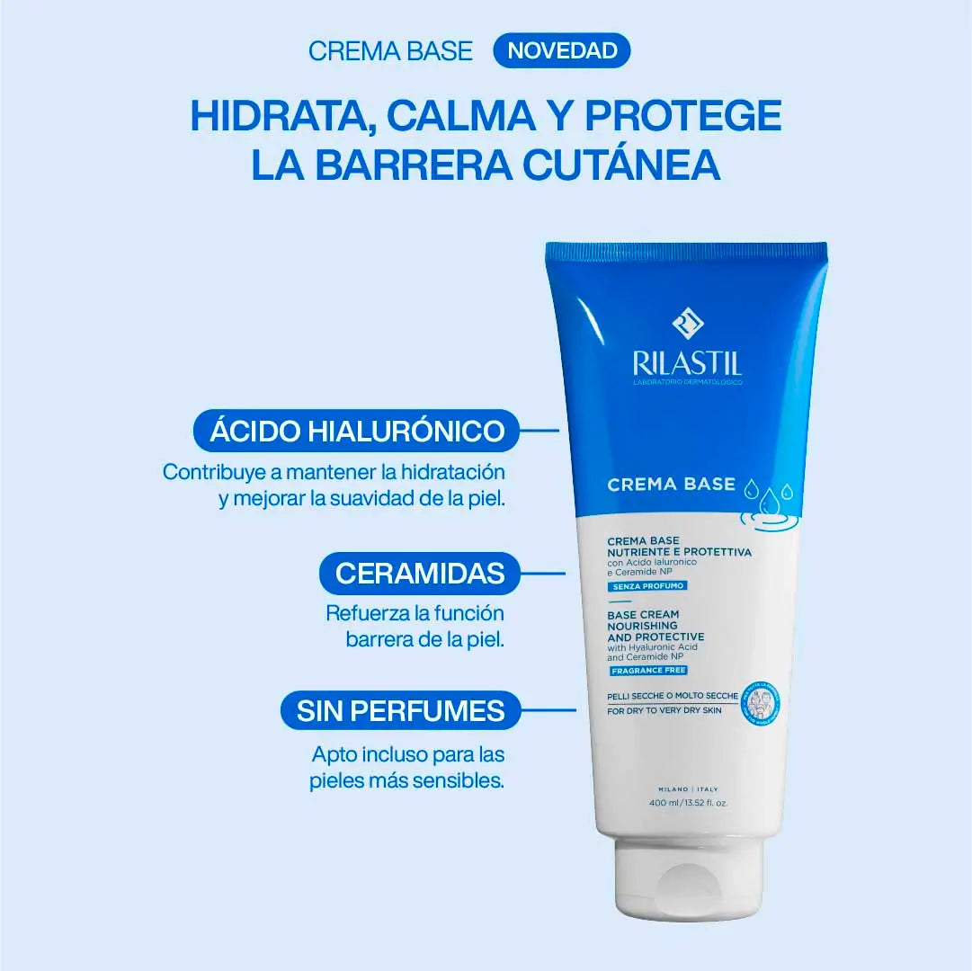 Rilastil Xerolact Ril Base Cream 400 Ml