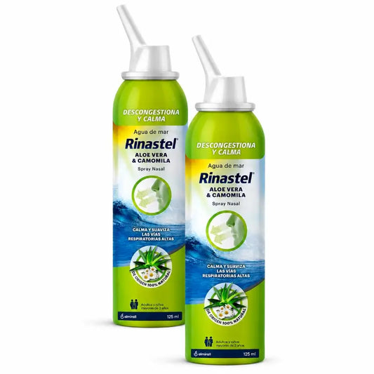 Rinastel Aloe V Camomille Spray nasal, 2X125 Ml