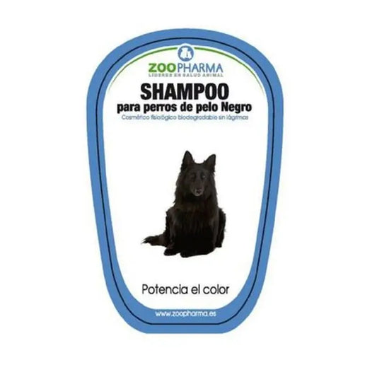 Ring 5 Black Hair Shampoo for Dogs 1L.