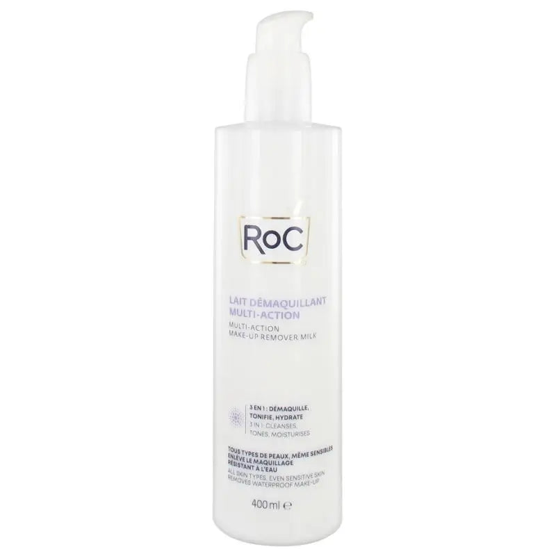 Roc Make-up Remover Milk 3 In 1 400Ml.