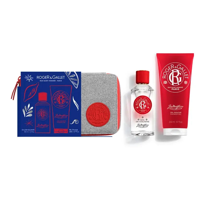 Roger & Gallet Jean Marie Farina Toiletry Box Eau De Cologne + Gel douche, 300 ml