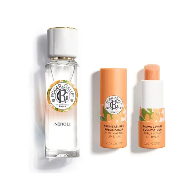 Roger & Gallet Baume à lèvres Néroli Vanille + Eau de Toilette Perfumanda Pack Bien-être