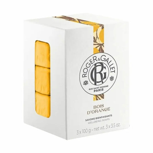 Roger & Gallet Orange Hand Soap Pack 3X100g